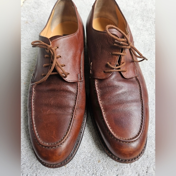 Bally Other - Bally Vintage Mens Brown Leather Dunmore Shoes Size 10.5D